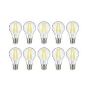 LED filament lamp E27 5W 1060 Lumen 10 per set