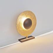 Tafellamp Satellite hoogte 52cm goud/bruin