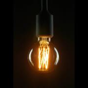 Segula LED globe lamp E27 G80 5W 2.200K goud dimbaar