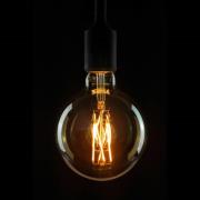 Segula LED globe lamp E27 G125 5W 2.200K goud dimbaar