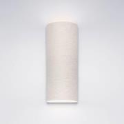 serien.lighting Club LED wandlamp, aluminium/grijs