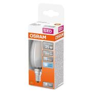 OSRAM LED kaars E14 Classic B 2,5W 4.000K mat