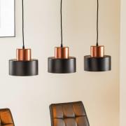 Hanglamp Olla, 3-lamps, lang