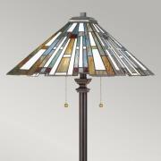 Vloerlamp Maybeck in Tiffany-design