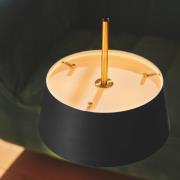 Hanglamp Clasi 30 in zwart met diffusor