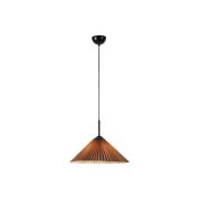 Hanglamp Plisado met geplisseerde kap, grijs