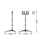 Ledvance LED-Worklight Value Tripod 2-lamps 2 x 20 W