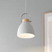 Hanglamp Bergen, 1-lamp, wit