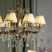 Kroonluchter Karen 8-lamps brons