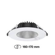 SLC Shift LED downlight Ø 18cm wit met sensor