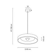 MARKET SET Portinatx hanglamp Ø 50 cm wit