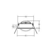 BRUMBERG BB03 inbouw RC driver rond zwart