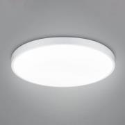 LED plafondlamp Waco, CCT, Ø 75 cm, mat wit