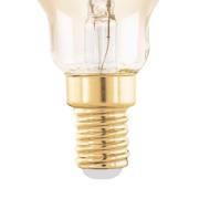 LED lamp E14 4W P45 2.000K Filament amber dimbaar