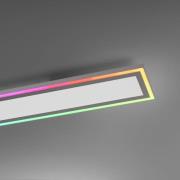 LED plafondlamp Edging, CCT + RGB, 100x18cm