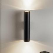 Wandlamp Tube up/down, zwart