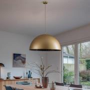 Hanglamp Fera, goud/zwart gespikkeld, Ø70cm