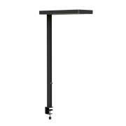 LED tafellamp MAULjaval, zwart, 120 cm, dimbaar, klemvoet