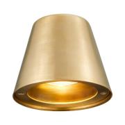 Buitenwandlamp Aleria, 1 x GU10, messing, zeewaterbestendig