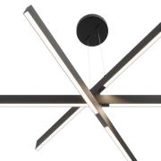 Maytoni Origami LED hanglamp, zwart