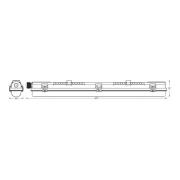 LEDVANCE Submarine PCR 60 G13 T8 840 7 W vochtbestendige lamp