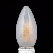 LED lamp E14 C35, mat, 2W, 2.700 K, 180 lm, dimbaar