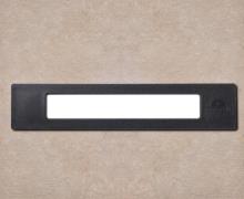 Inbouwlamp Nina IP55 zwart/opaal 26 cm R7s CCT kunsthars