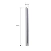 Lindby stroomrail, 50 cm, wit, 1-fase railsysteem