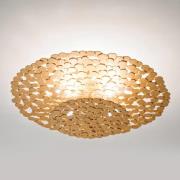Terzani plafondlamp 60 cm goud