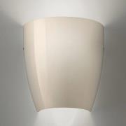 Wandlamp Dafne van glas glossy grijs