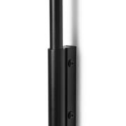 ferm LIVING Arum Zwenk wandlamp, zwart, 47 cm, stekker