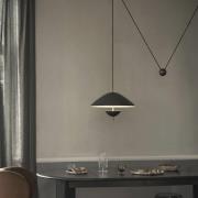 ferm LIVING hanglamp Lod, zwart, ijzer, Ø 50 cm