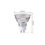 Arcchio LED lamp GU10 2,5W 2700K 450lm glas set van 5