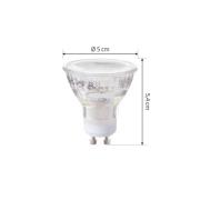 Arcchio LED lamp GU10 2.5W 4000K 450lm glas set van 2