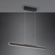 Hanglamp Helios, zwart, in hoogte verstelbaar, dimbare CCT