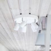 By Rydéns Correct plafondspot 5-lamps mat wit