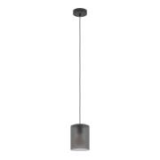 Hanglamp Colomera, zwart/grijs