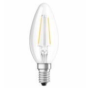 OSRAM LED kaarslamp E14 1,5W 827 retrofit helder