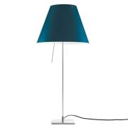 Luceplan Costanza tafellamp D13if aluminium/blauw