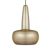 UMAGE Clava hanglamp messing, Cannonball zwart