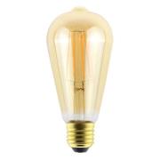 LED lamp E27 ToLEDo RT ST64 6W 825 goud dimbaar