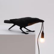 LED decoratie-terraslamp Bird Lamp spelend zwart