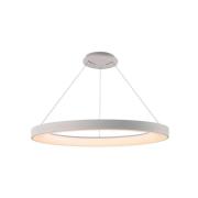 Hanglamp Niseko II, afstandsbediening, Ø 65 cm, wit