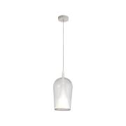 Hanglamp Elsa, 1-lamp, Ø 17 cm, glas, transparant