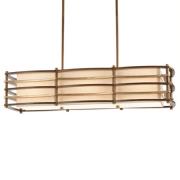 Hanglamp Moxie in lange vorm, 91x30 cm