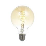 LUUMR Slimme LED globe lamp 2st E27 G95 4,9W helder amber Tuya