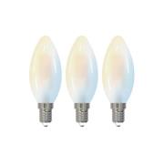 LUUMR Smart LED druppellamp set van 3 E14 4.2W CCT helder Tuya