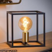 Tafellamp Ruben, zwart, hoogte 22 cm, metaal