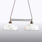 Kolarz Nonna - Balk hanglamp wit-blauw