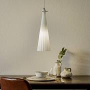 Hanglamp Costa Rica van glas, wit